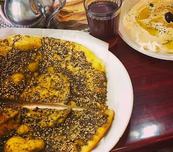 Manakeesh Cafe Bakery signature dishes Falafel Plate
Fattoush
Zaatar & Cheese